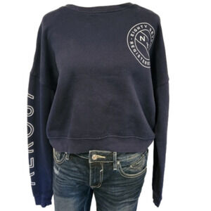 Aeropostle Long Sleeve Cropped Sweatshirt Size XS